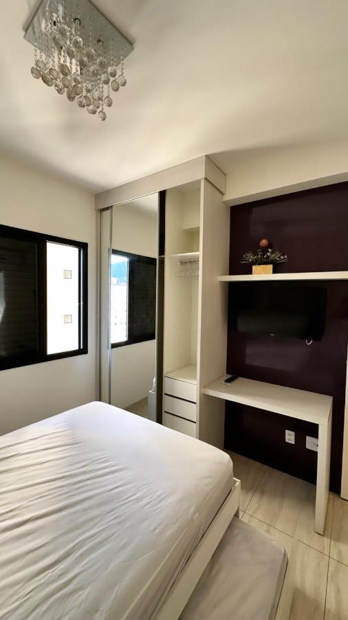 Flat Capitania Varam Guaruja Com Varanda Gourmet Kültér fotó