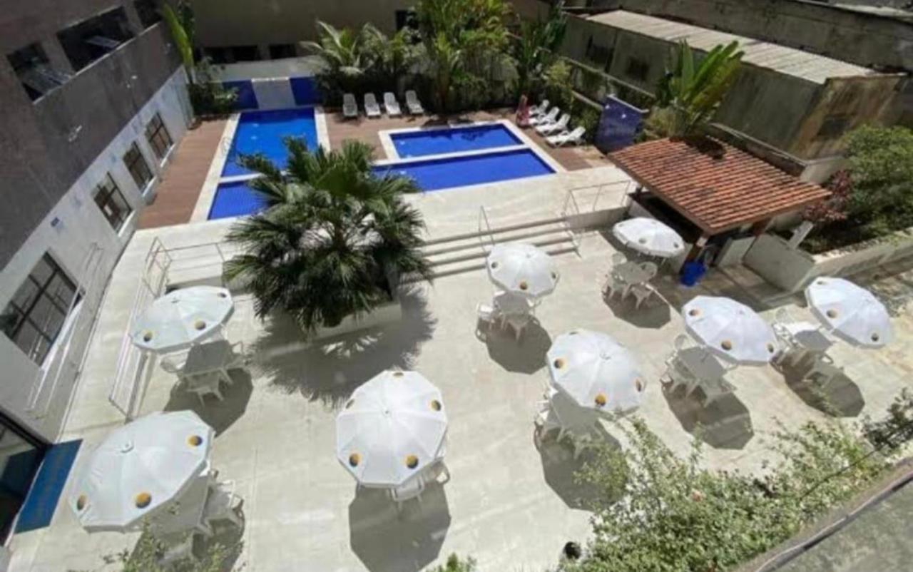 Flat Capitania Varam Guaruja Com Varanda Gourmet Kültér fotó